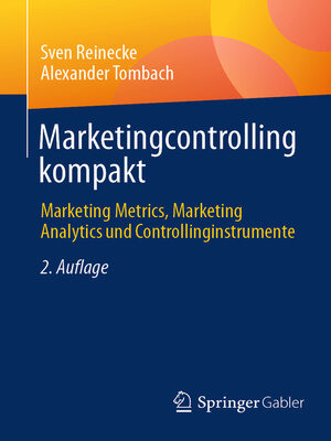 cover image of Marketingcontrolling kompakt